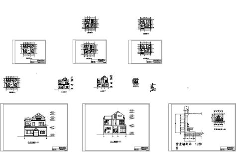 房屋建筑学课程设计全套图纸_课程设计_土木在线