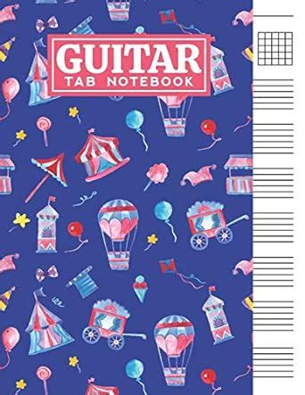 Buy Guitar Tab Notebook: Blank 6 Strings Chord Diagrams & Tablature ...