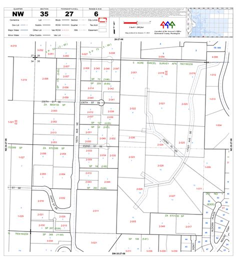 Snohomish County, WA Assessor Maps Selection