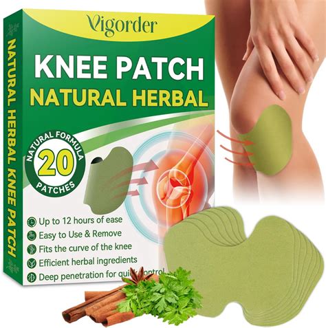 Amazon.com: FLexiknee Natural Knee Relief Patch Set - Herbal Knee ...