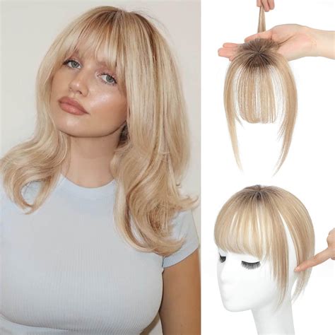 Amazon.com : Prehot Bangs Hair Clip, Clip in Bangs Hair Toppers for ...