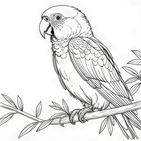 Image result for Parrot Drawing Printable