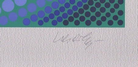 Victor Vasarely Serigraph Ara For Sale I ARTEDIO