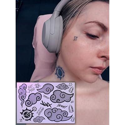 BEAUTYMEHNDISTORE Arcane Tattoo - Jinx & Vi Temporary Tattoo Cosplay ...