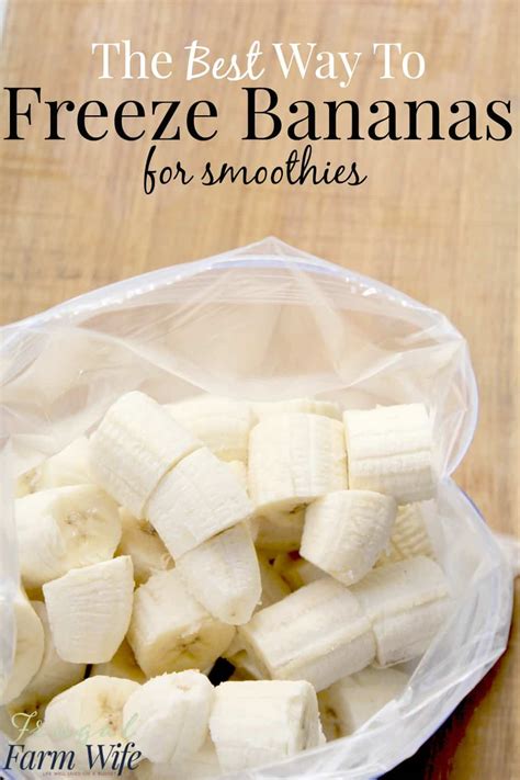 How to Freeze Bananas for Smoothies 的图像结果