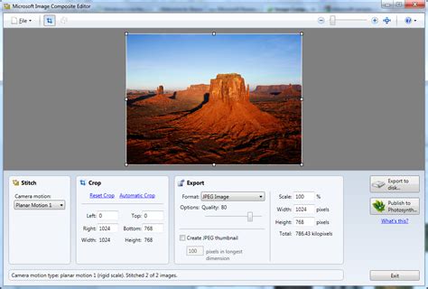 Microsoft Image Composite Editor 2.0.3 (64-bit) free download ...