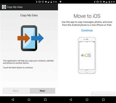 Move to iOS by Apple may be a rebranded version of existing apps