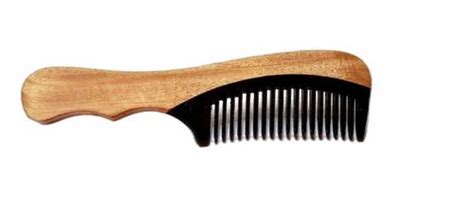 Neem Wood Comb - Wooden Hair Brush Manufacturer from New Delhi