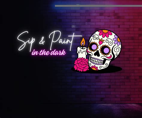 Halloween Sip & Paint: Glow, Skulls & Wine Tickets, Restaurante Bica ...