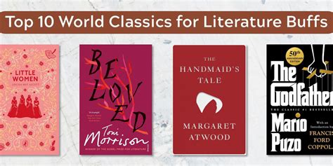 Top 10 World classics for Literature Buffs — Atlantic Books