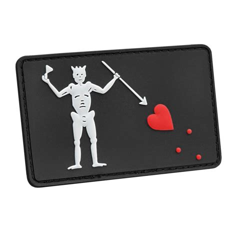 Buy Blackbeard Pirate DEVGRU US Seals Edward Teach Morale PVC Rubber ...