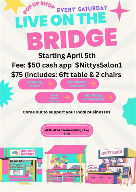 STL Pop Up Shops Presents: Live on the Bridge, Daiqs On The Bridge, St ...