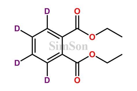 Diethyl Phthalate-D4 | CAS No- 93952-12-6 | Simson Pharma Limited