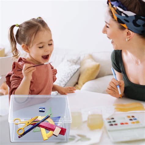 Tyidzon Pencil Case, Large Hard Pencil Box, Crayon Box Marker Pen ...