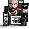 Beardo Beard Color For Men - Natural Black, 60ml | Long Lasting | No ...