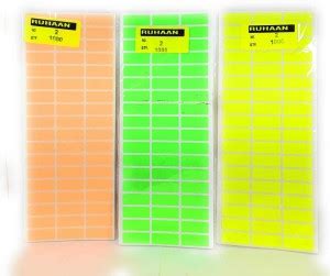 maa ashirwad store mk 15 Price Labels Paper Tag Paper Label Price in ...