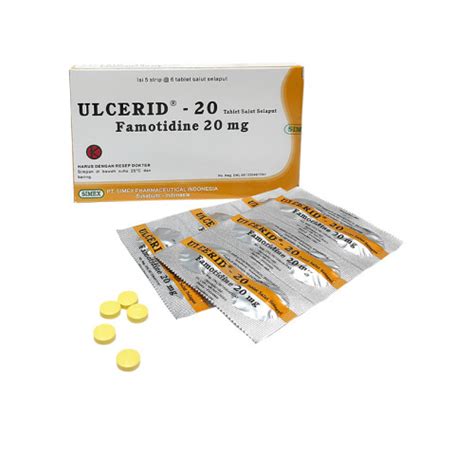 Ulcerid 20 Mg 6 Tablet - Alodokter Shop