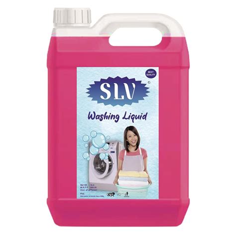Liquid Detergent 5 Liter | Laundry Liquid For Fabric Care | Suitable ...