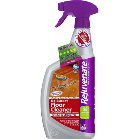Rejuvenate Floor Cleaner, No-Bucket, Fresh Scent (32 oz) Delivery or ...