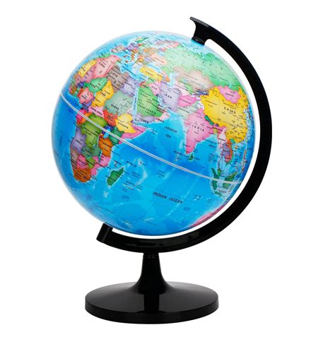 Buy Exerz 12" World Globe - Political Educational Globe - Self ...