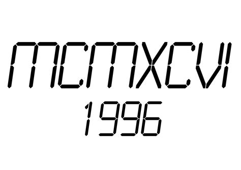 Shira Pridgett - 1996 Roman-Numerals