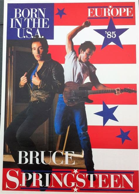 Bruce Springsteen - Born in the USA 9 Europe Tour) - 1985 - Catawiki