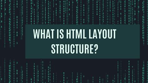 HTML Layout Structure 的图像结果