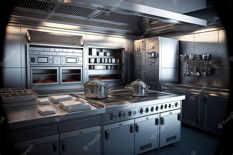 Clean Restaurant Kitchen 的图像结果