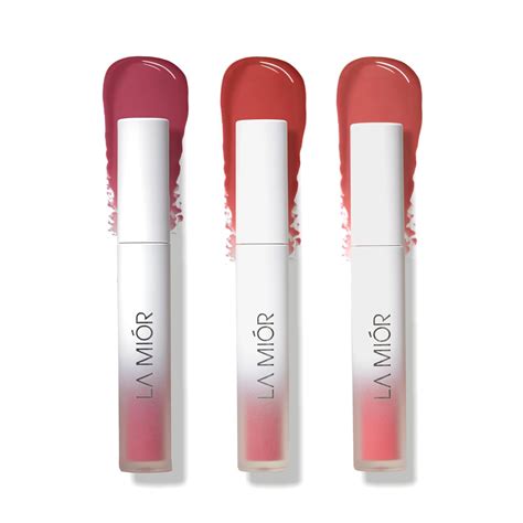 Buy LAMIOR Long-Lasting Juicy Glossy Finish Lip Stain|Pack Of 3|16-Hour ...