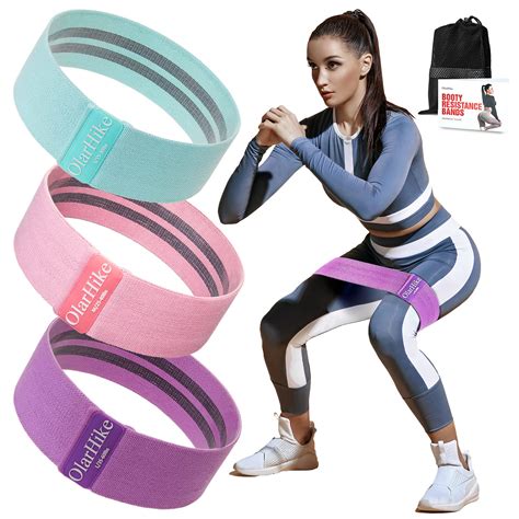 Buy OlarHike Resistance Bands Set for Women Butt and Legs, Exercise ...