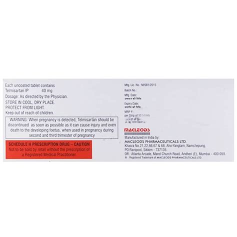 Telmiduce 40 Tablet | Uses, Side Effects, Price | Apollo Pharmacy