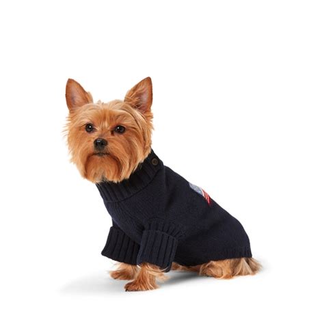 Flag Wool-Blend Dog Jumper | Ralph Lauren® IN
