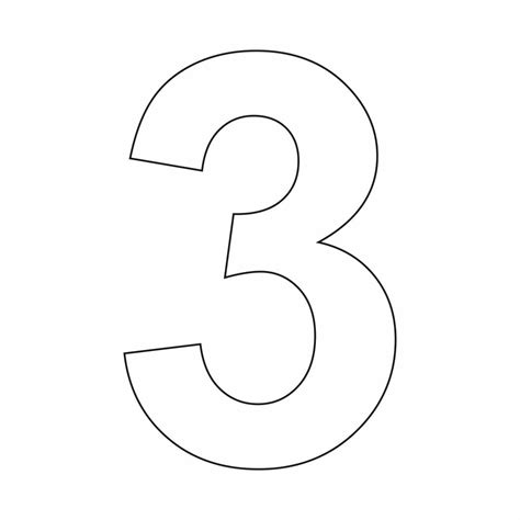 Image result for Printable Block Number Templates