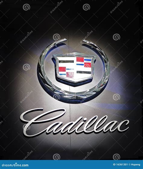 Cadillac logo editorial photo. Image of name, brand, concept - 16361301