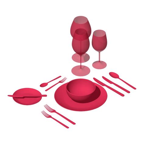 Three Course Table Setting 的图像结果