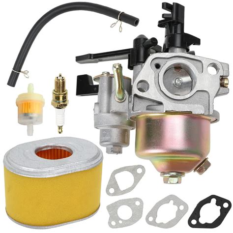 FVRITO Carburetor Carb Air Filter Spark Plug Kit for 196cc 212cc ...
