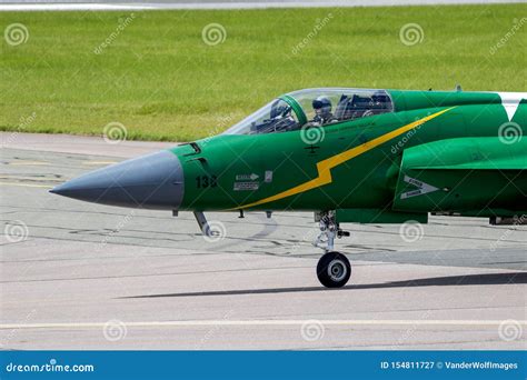 Pakistan Air Force JF-17 Thunder Fighter Jet Airplane Editorial ...