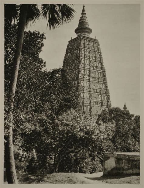 Mahabodhi Temple of Bodh Gaya - Bihar 1935 - Old Indian Photos