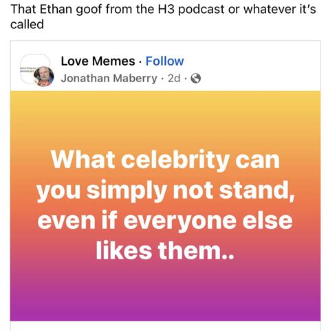 Ethan lives in my exs head rent freee : r/h3h3productions