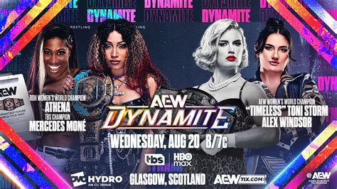 AEW Dynamite August 20, 2025 – Full Card & How to Watch