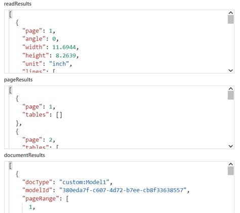 Image result for Form Recognizer SDK Extract JSON From PDF
