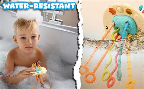 Buy Wembley Montessori Sensory Teething Pull String Toys For 1+ Year ...