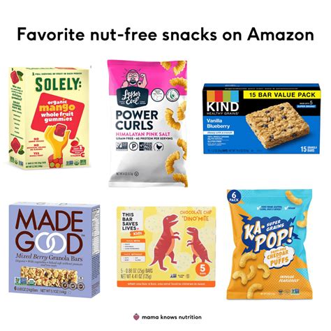 Ideas for Nut-Free Snacks and Lunches