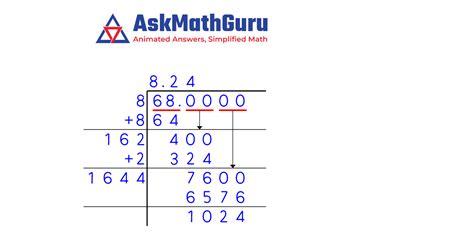 What is Square Root of 68 | Find square root of a number