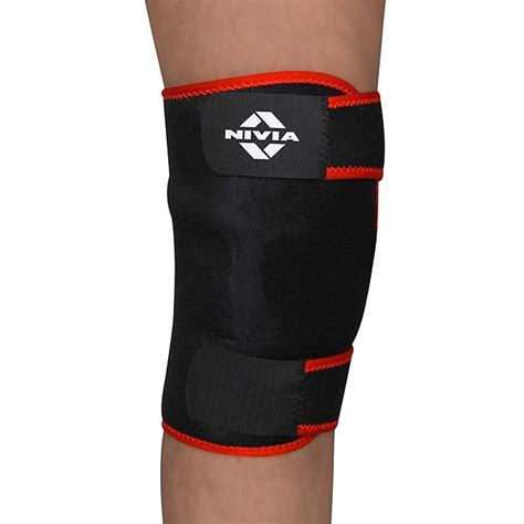 Nivia Adjustable Knee Support with Velcro Strap for Men & Women ...