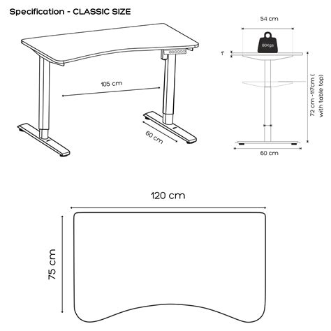 FlowDesk™ GO Engineered Wood – flowlyf