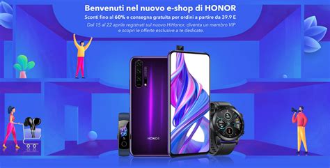 Il nuovo shop ufficiale di HONOR si prepara al debutto