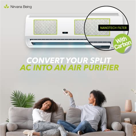 Nanotech AC Filter with Carbon A DIY Solution to turn your split AC ...