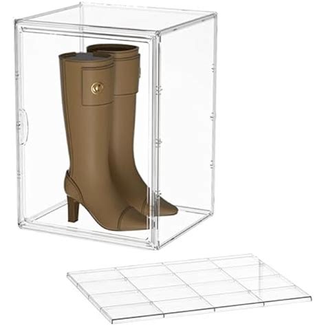 Attelite -Large Clear Display Case Stackable Plastic India | Ubuy