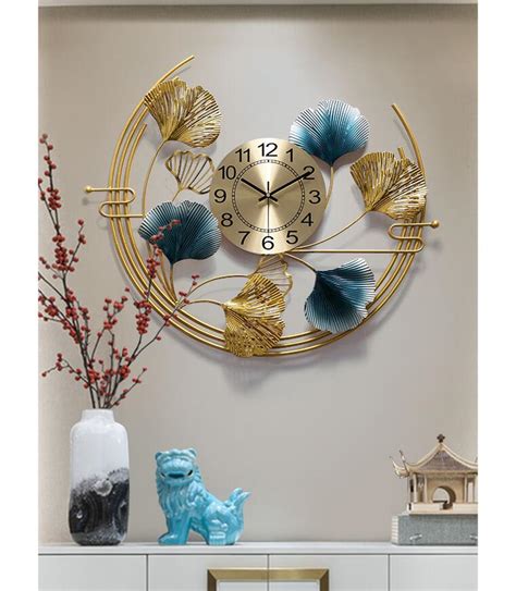 Metal Round Wall Clock – Handicrafts Town